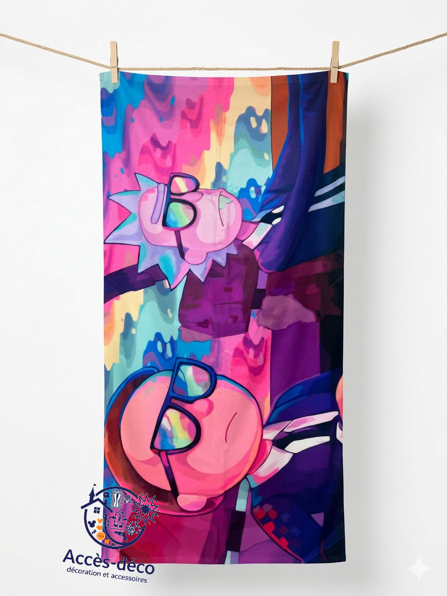 Serviette Rick and Morty model 3