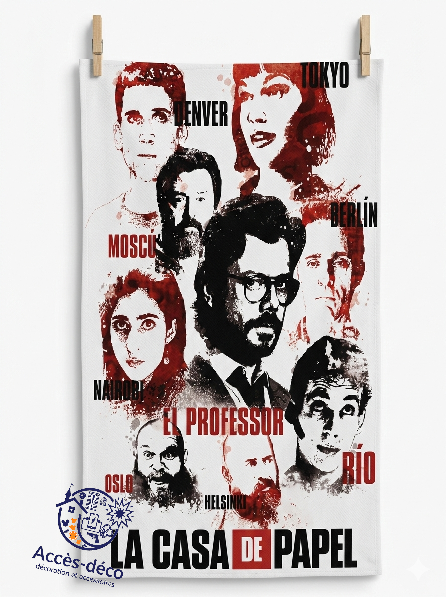 Serviette Casa de Papel