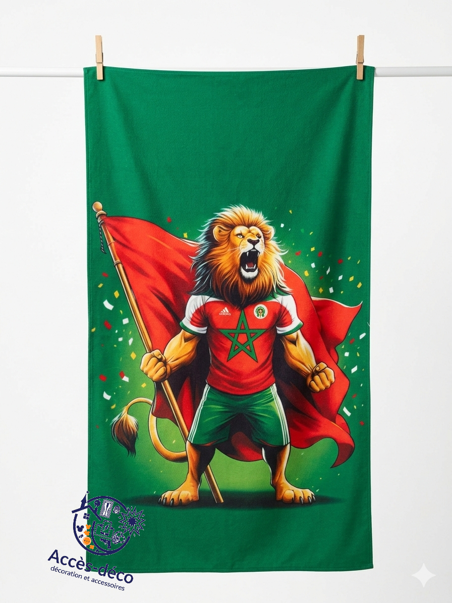 Serviette Lion d’atlas